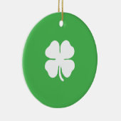 White Clover Leaf Ornament (Rechts)