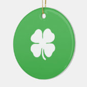 White Clover Leaf Ornament (Links)