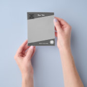 White Clover Ribbon door Kenneth Yoncich Flyer (Hand)