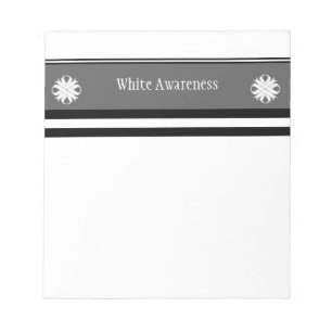 White Clover Ribbon door Kenneth Yoncich Notitieblok