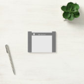 White Clover Ribbon door Kenneth Yoncich Post-it® Notes (Kantoor)