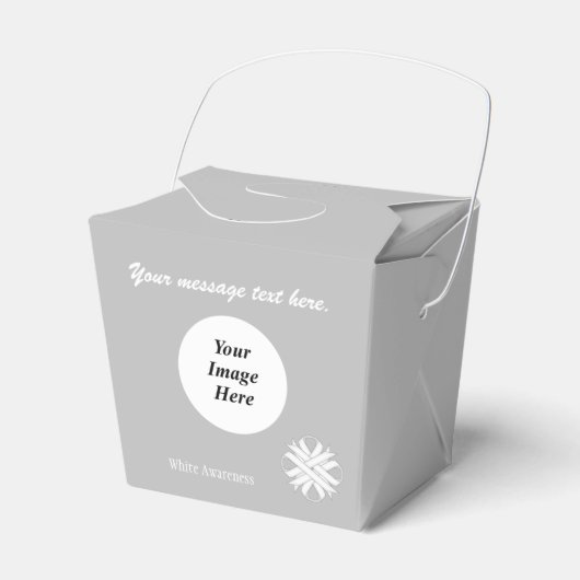 White Clover Ribbon Sjabloon door Kenneth Yoncich Bedankdoosjes (Voorkant Zijde)