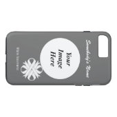 White Clover Ribbon Tmpl van Kenneth Yoncich Case-Mate iPhone Case (Achterkant (Horizontaal))