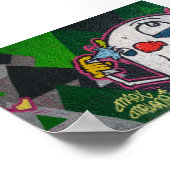 White clown poster (Hoek)