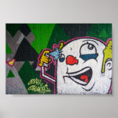 White clown poster (Voorkant)
