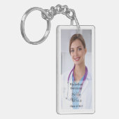 White Coat Ceremony foto Sleutelhanger (Voorkant Links)