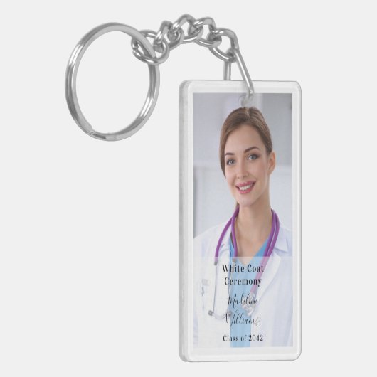 White Coat Ceremony foto Sleutelhanger (Voorkant Links)