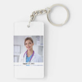 White Coat Ceremony foto Sleutelhanger (achterkant)