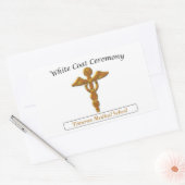 White Coat Ceremony Gold Medical, Custom Stickers (Envelop)
