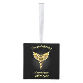 White Coat Ceremony Gold Medical Decoratie (Rechts)