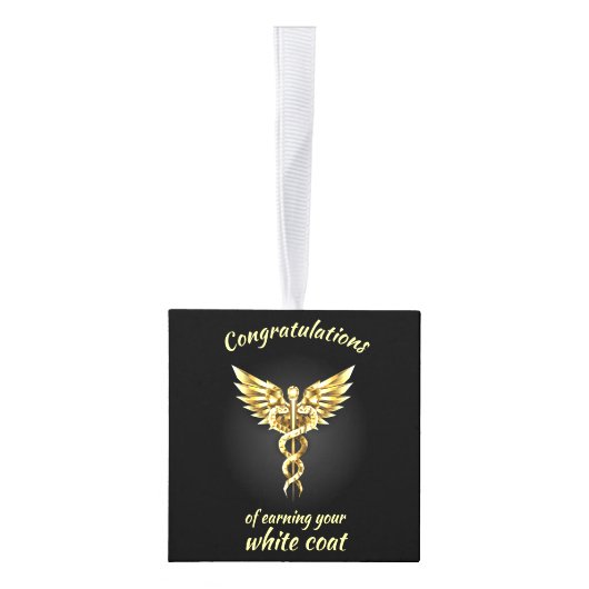 White Coat Ceremony Gold Medical Decoratie (Rechts)