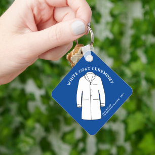 White Coat Ceremony Keepomwille Arts Doctor Sleutelhanger