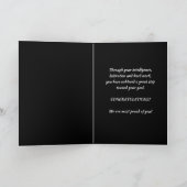 White Coat Ceremony Kristal Medisch  Kaart (Binnen)