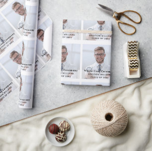 White Coat Ceremony Medical Foto Cadeaupapier