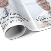 White Coat Ceremony Medical Foto Cadeaupapier (Rol Hoek)