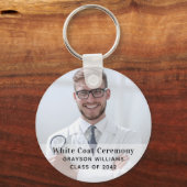 White Coat Ceremony Medical Foto Sleutelhanger (Voorkant)