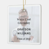 White Coat Ceremony Medical Ornament (Links)