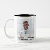 White Coat Ceremony Medical Photo Name Year Tweekleurige Koffiemok (Links)