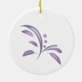 White Cockatiel Ornament (Achterkant)