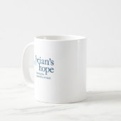 White Coffee Mok Triathlon Brian's Hope (Voorkant links)