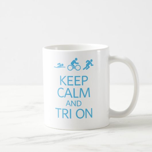 White Coffee Mok Triathlon Brian's Hope (Rechts)