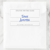 White College Compositie Notitieboek Label (Tas)