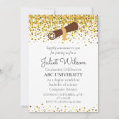 White College University afstuderen Aanvang Kaart (Voorkant)