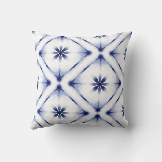 White colourful pillow design  kussen (Achterkant)