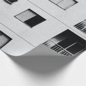 White concrete building cadeaupapier (Hoek)