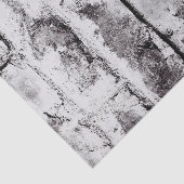 White Contrast Industrial Rustic Brick Texture Tissuepapier (Detail)