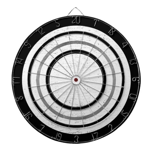 White Cork Regulation Dart Board Dartbord (Voorkant)