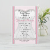 White Corset Vrijgezellenfeest Kaart (Staand voorkant)