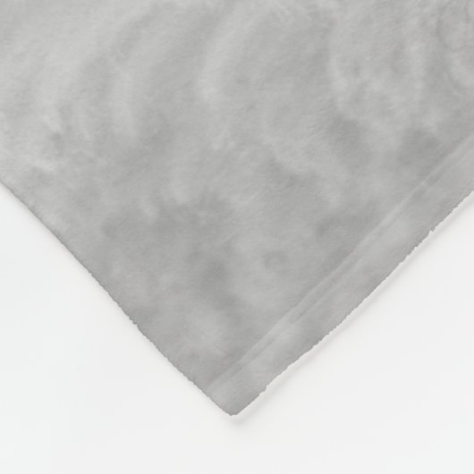 White cotton texture fabric fleece deken (Hoek)