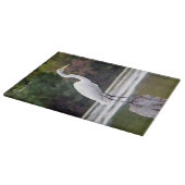 White Crane Cutting Board Snijplank (Hoek)