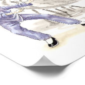 White Crane Kung Fu Poster (Hoek)