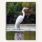 White Crane notitieboek (Voorkant)