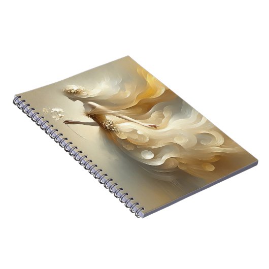 White Cream Fairy Notitieboek (Rechterzijde)