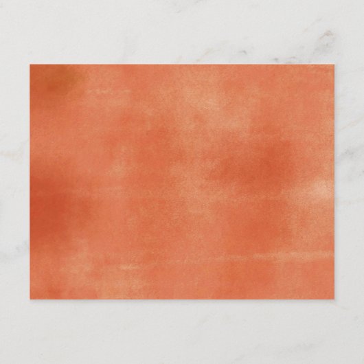 White Cream Pumpkin Rustic Floral Advice Kaart (Achterkant)