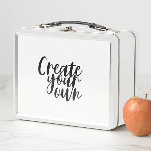 White Creëer Your Own Lunchbox (In situ)
