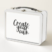 White Creëer Your Own Lunchbox (Voorkant)