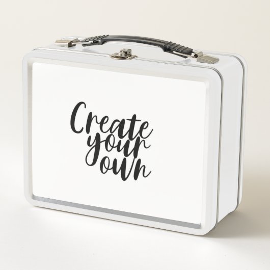 White Creëer Your Own Lunchbox (Voorkant)