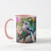 White Crested Blush Chested Fantasy Bird Mok (Links)