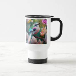 White Crested Blush Chested Fantasy Bird Reisbeker