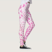 White Crochet op roze Leggings (Rechts)