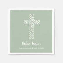 White Cross Sage Green First Community Religious
