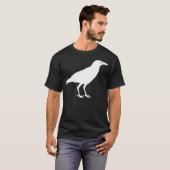 White Crow Bird T-shirt (Voorkant volledig)