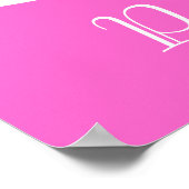 White Crown Pink Princess Poster (Hoek)