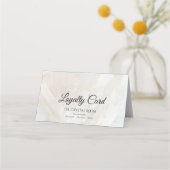 White Crystals Salon Spa Klantenkaartje (Voorkant)