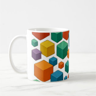 White Cube Mug Koffiemok