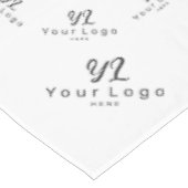 White Custom Business Logo Trade show Display Tabb Tafelkleed (Gekanteld)